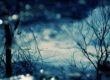 A cold and lonely landscape symbolizing depression and hopelessness